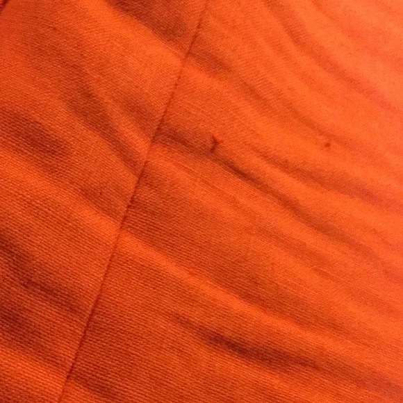 J crew linen blazer bright orange Kentucky derby equestrian horse cowgirl festiv - Picture 10 of 12